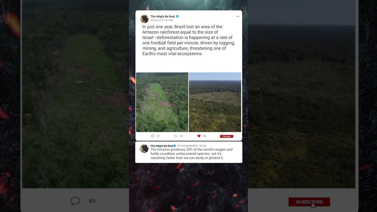 Brazil Lost an Israel-Sized Chunk of Amazon