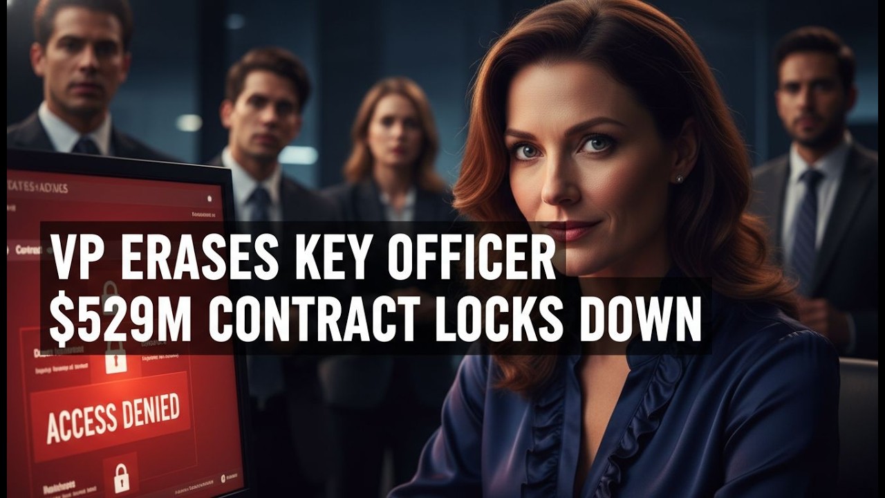 VP Wipes Veteran Contract Officer - Activates Ironclad Clause That Paralyzes Half-Billion DOE Deal
