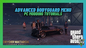 How To Install The Advanced Bodyguards & Enemy Menu Mod (GTAV PC Mods 2025)