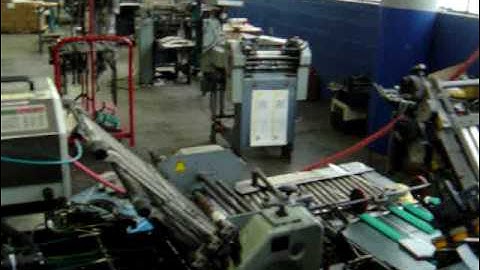 From Large Sheet to Small Piece - Pharmaceutical Folding at Rickard Bindery