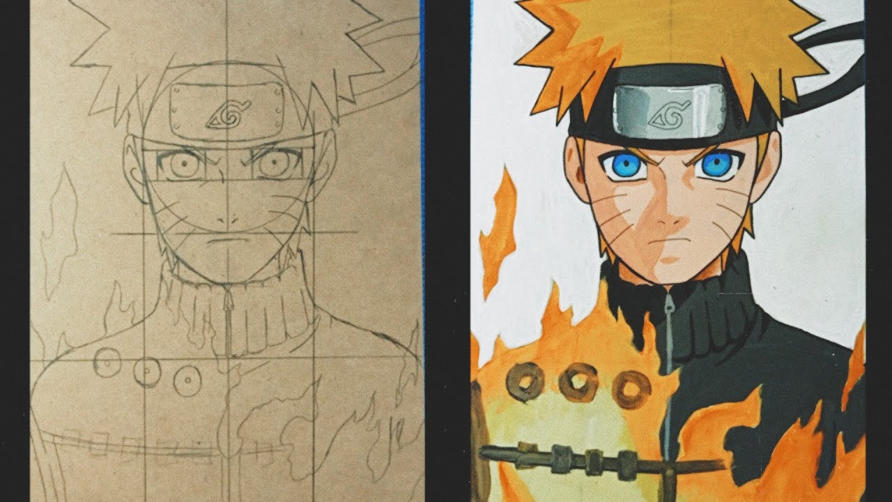 Desenhos - Naruto Uzumaki ❤️ Clique 2 vezes se gostou 📍 Créditos - ? . 🔥  Quer aprender a desenhar como um profissional de maneira fácil, rápida e  sem sair de casa?