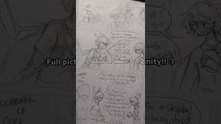 Redrawing a Wings of Fire comic page!! :0 #art #shorts #drawing #wof #wingsoffire