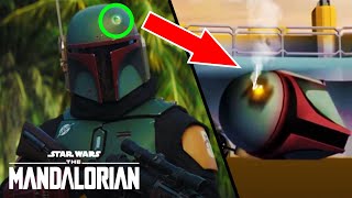 How BOBA FETT Got the DENT In His Helmet During the Clone Wars  - Mandalorian Season 2 Episode 8