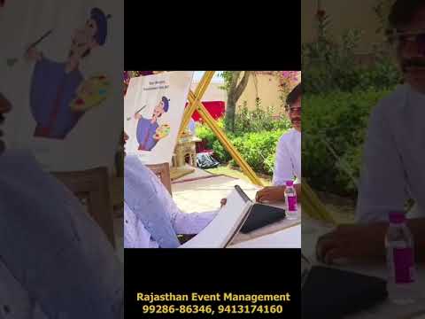 Udaipur Event Caricature Stall Booking #udaipurevents #weddingplanner Event planner in Kumbhalgarh
