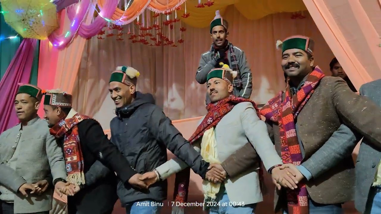 Kinnauri Kayang Live Show | Ribba - Yangpa 1  Village Marriage Celebration 🎊