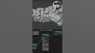 Making a cool 3D model in Blender (Geometry Nodes) #blender3d