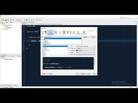First Java project in NetBeans | How to Create Dark Theme In Netbeans 2020 | بالعربي