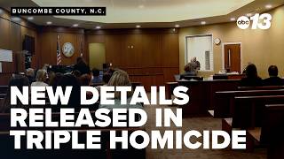 Adult suspect in triple homicide makes first court appearance, new details released