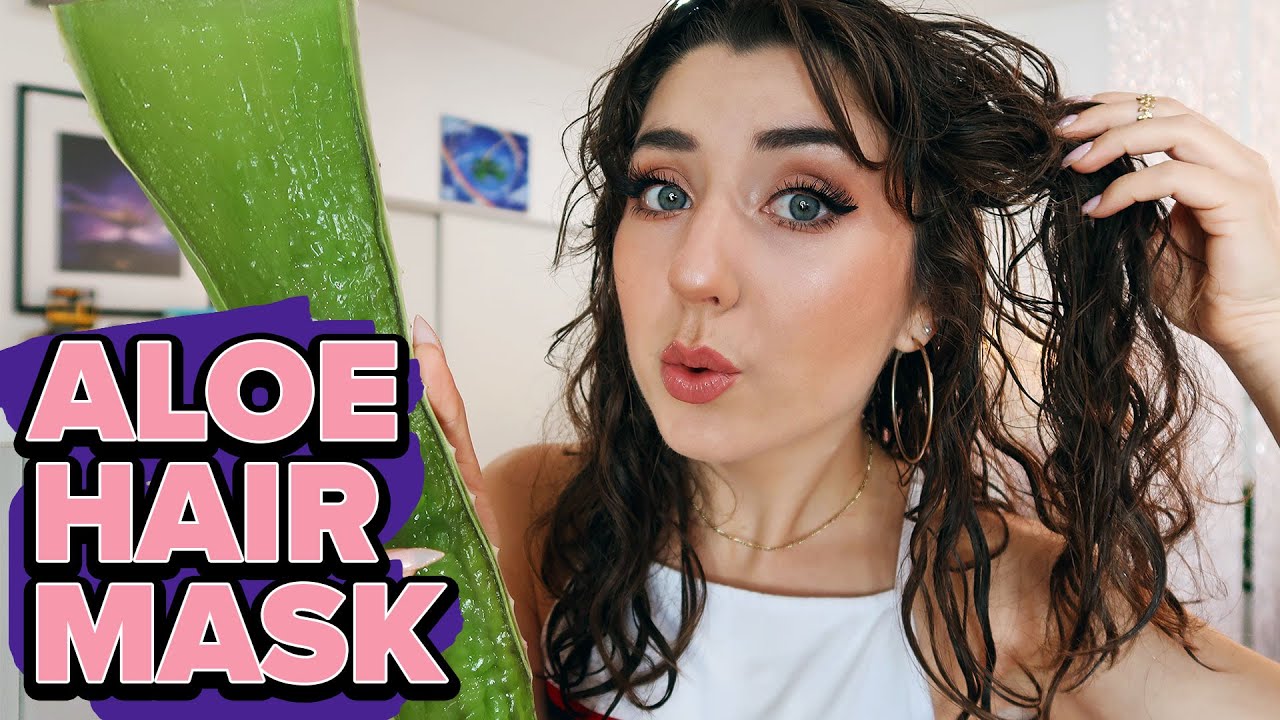 Trying Aloe Vera For Extreme Hair Growth! REACTION
