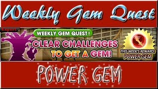 Kingdom Hearts Union X (Cross) | Event | Weekly Gem Quest - Power Gem 3 (F2P Setup) @keyblader007