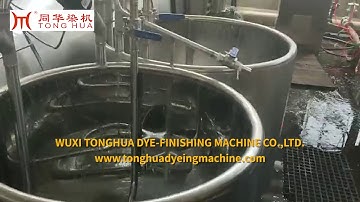 Tonghua Softflow Jet Dyeing Machine Dyeing Process for knitted fabric