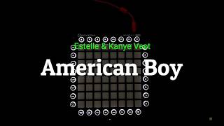Kanye West feat. Estelle - American Boy (Brooks remix) (Launchpad cover)