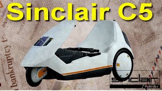 Персональный электрический ТРИЦИКЛ - Sinclair C5