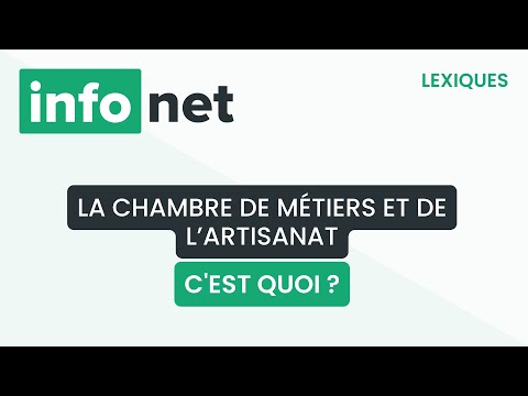 La Chambre de Métiers et de l’Artisanat, c'est quoi ? (définition, aide, lexique, tuto, explication)