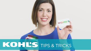 What Are the Benefits of a Kohl's Charge Card? | Kohl's