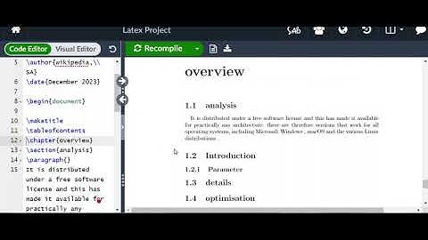 Latex tutorial (3rd Lect)| How to work online using overleaf? Explain section, page size and margin