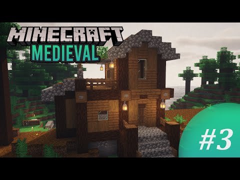 Minecraft : Membuat Rumah Pertama dan Terakhir :') | Minecraft Medieval #3 - Minecraft : Membuat Rumah Pertama dan Terakhir :') | Minecraft Medieval #3