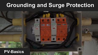 PV Basics: Grounding and Surge Protection