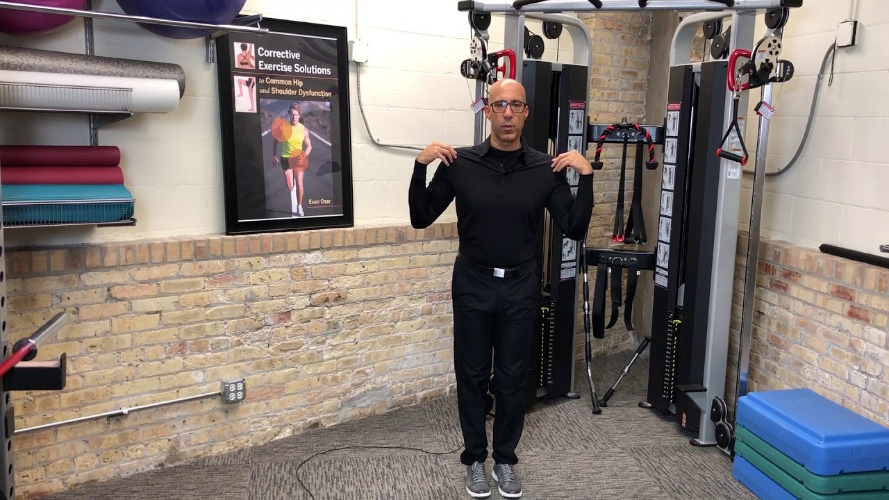 Should You Have Your Clients Retract and Depress Their Shoulders? Myth