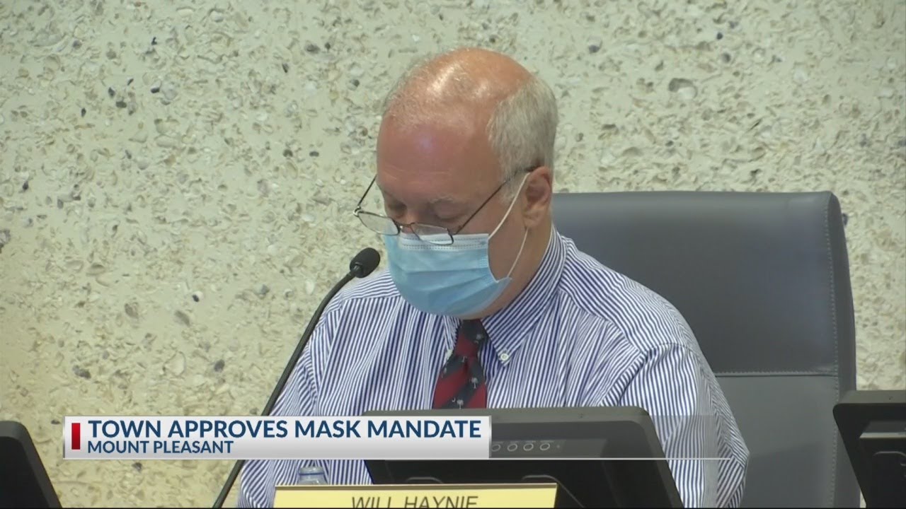 Mount Pleasant approves mask mandate