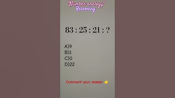 number analogy reasoning learning reasoning tricks #maths #ssc