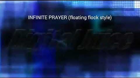 INFINITE PRAYER (floating flock style) BGA