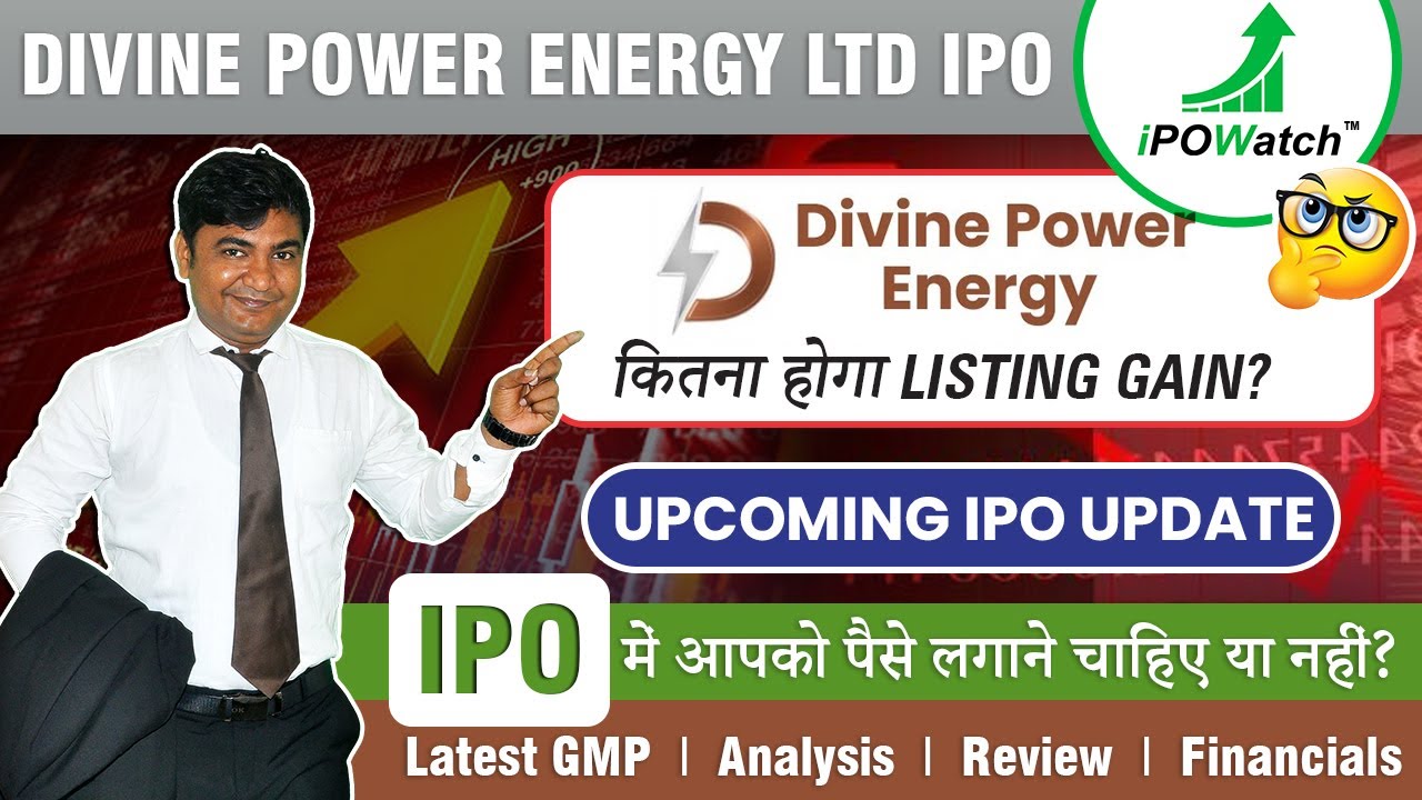 Divine Power Energy Limited IPO Review - Apply or not? Latest GMP 