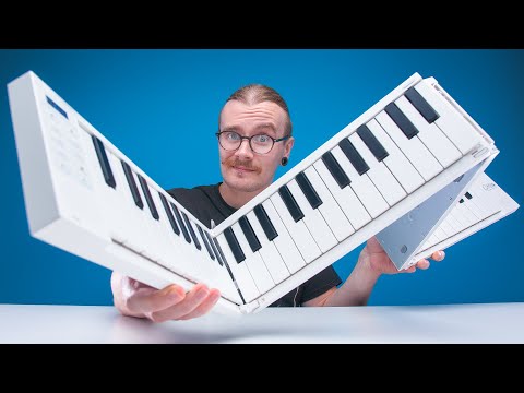 World's First Compact Folding Piano