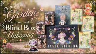 Unboxing Garden Themed Blind Boxes Skullpanda Nanci and Anita