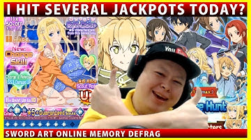 I Hit Several Jackpots Today? Alice Rate Up & Treasure Hunt Scouts With 7 Accounts! (SAOMD)