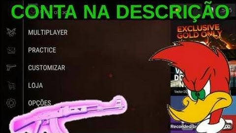 Bullet force: Conta Hack No No Nível 100 conta na descrição ( Mosquito Play)