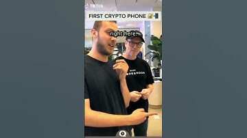 Solana Saga Web3 Mobile | The First Cryptocurrency Mobile Phone #shorts  #solana  #crypto