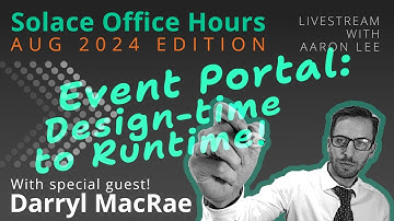 Solace Office Hours - Aug 2024 - Self-service Access to Event Data with Governance