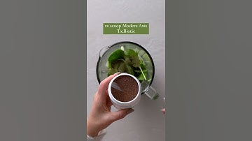 Green Smoothie With Modere Phytogreens And Axis | Healthy Bag