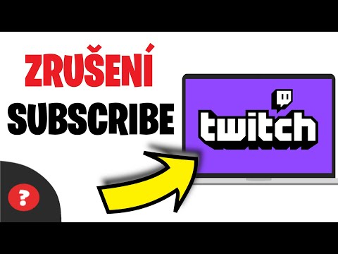 Jak ZRUŠIT PŘEDPLÁCENÍ SUBSCRIBE na Twitchi | Návod | TWITCH / Mobil – PC