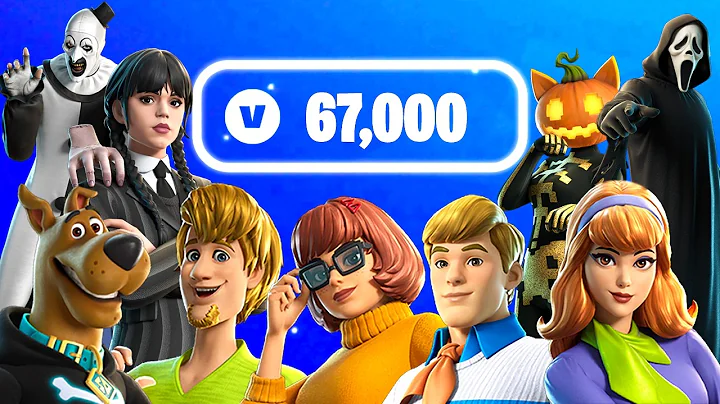 Spending 67,000+ V-Bucks in Fortnite! (Halloween Spending Spree!)