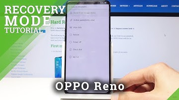 Recovery Mode OPPO Reno - How to Enter / Quit OPPO Recovery Menu