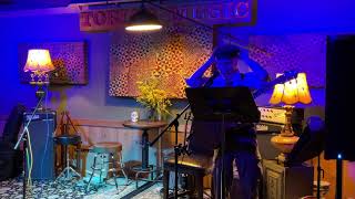 Oleh Sydor at The Great Wide-Open Mic at Tobias Music October 2025.