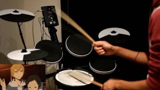 Video thumbnail of "Durarara!! OP -【Uragiri no Yuuyake (裏切りの夕焼け)】by Theatre Brook - Drum Cover"