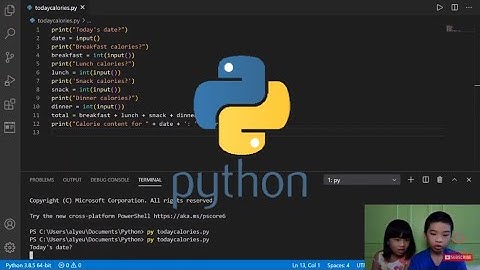 How to Code PYTHON: Number Type Conversion Challenge - Building a Calorie Counter