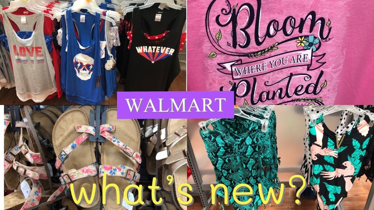 WALMART SUMMER CLOTHING SHOPPING WHAT'S NEW? SHOP WITH ME YouTube