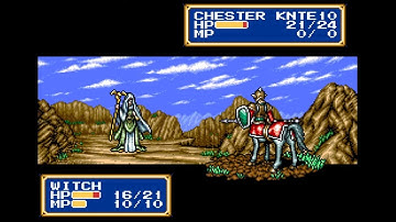 [SEGA Genesis] Shining Force II Walkthrough [16] - North Cliff Battle