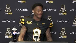 FB: Player Postgame Press Conferences (App State-Maine)