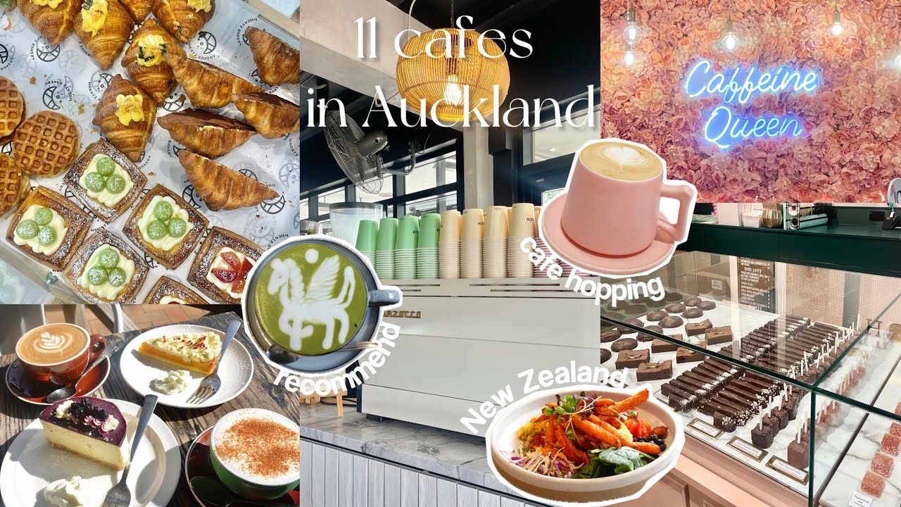 vlog|11cafes in NZ🇳🇿 ワーホリ中に出会ったおすすめカフェ11選☕️ 日本へ帰国の時✈️