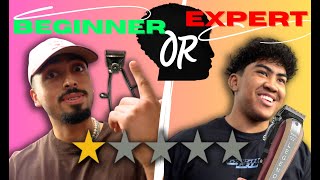 I Taught BEGINNER BARBER how to CUT HAIR