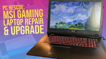 Gaming Laptop RESCUE (MSI GE72VR Apache Pro Restoration)