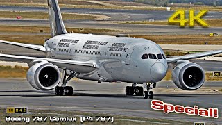 No Woman Should be Forced to cover her head Boeing 787 (P4-787) Madrid!