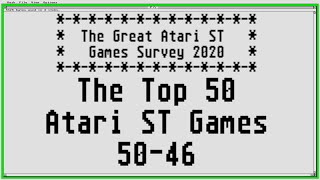 The Top 50 Atari ST Games Episode 1: 50-46 Wealth