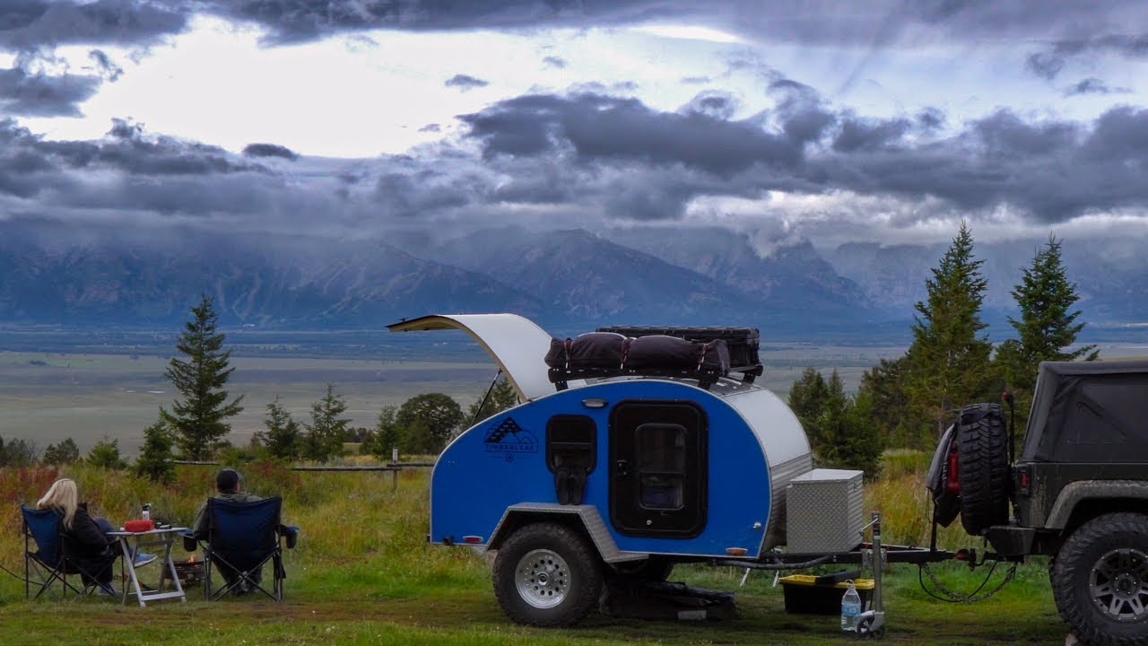 Rainy Camping At The Tetons | End Of The Road Trip