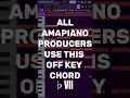 Why This Off Key Chord is Always Used?! #amapiano #afrobeats #chords